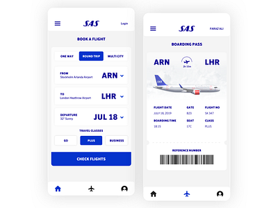 SAS - Scandinavian Airlines – Concept