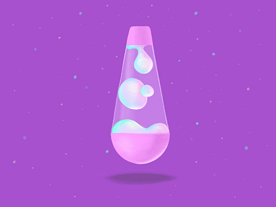 Lavalamp magic🦄 illustration lavalamp magic