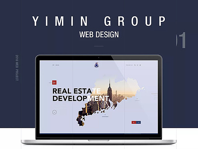 Yimin Group - Web design