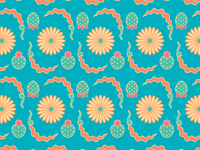 Chilli Heatwave illustration illustrator pattern photoshop textile pattern