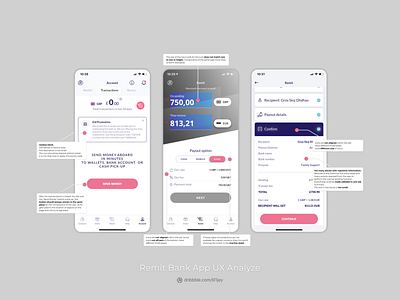 UX Analyze of Real Financial App. Design expertise Remit