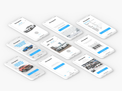 Carogenic iOS App Car Photo Guide & Auto Decoder animation animation app app animation auto app auto dealer auto parts barcode barcode scaner car app car dealer car photos car service dealer guide ios app motion qr scan service app ui ui design