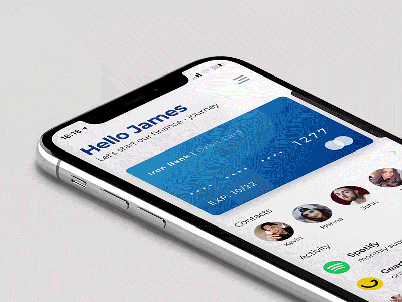 Paypal Transaction Details Interaction Animation animation animation app banking banking app credit card finance financial interaction design interection master card mobile app motion pay payment app payments paypal swipe transactions visa wallet