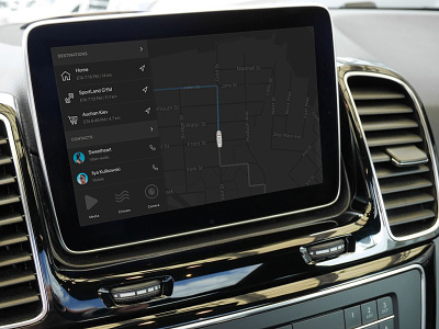 CloudMade 2020 car assistant, navigator, car media center WIP auto car car assistant car dashboard car panel dashboard panel navigation navigator