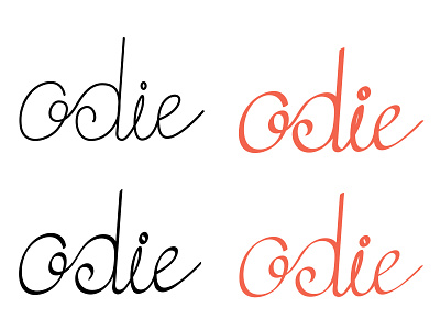 Odie Logo Design branding design illustration logo typography ui vector