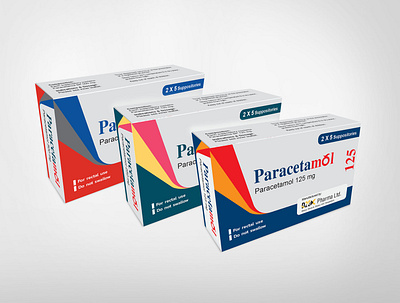 Medicines Carton box design branding packaging
