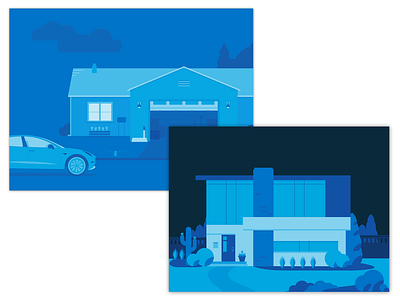 Home Illustrations for Rachio