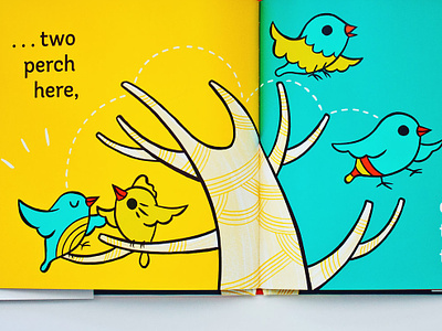 Balance The Birds - picture book bird birds childrens book childrens book illustration illustration kidlitart picture book