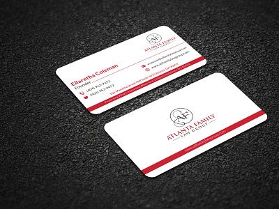 Business Card Design adobe photoshop branding business card design card design design graphics design illustration logo minimal card design vector