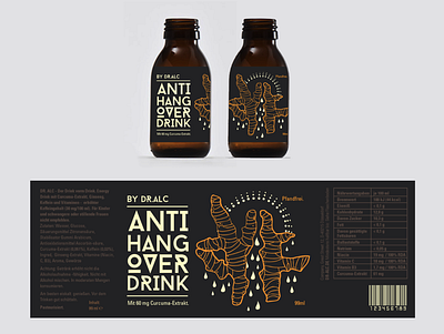 Anti Hangover Drink Packaging packaging packaging design