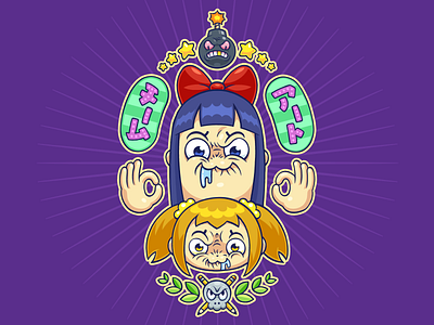 Pop Team Epic Crest