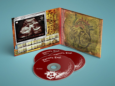 CD Album Artwork Digipak cd design graphic design illustration