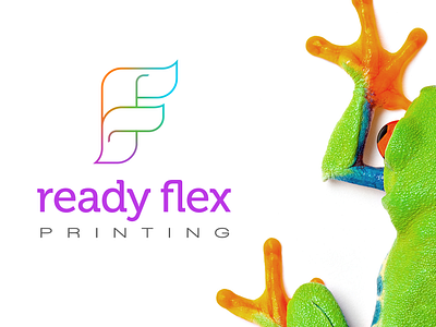 Ready Flex logo branding branding design graphic design logo logo design