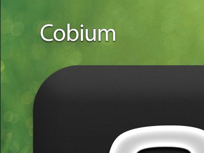 Cobium 2 | Icon app black browser cobium grass icon ios iphone photoshop shiny silver web