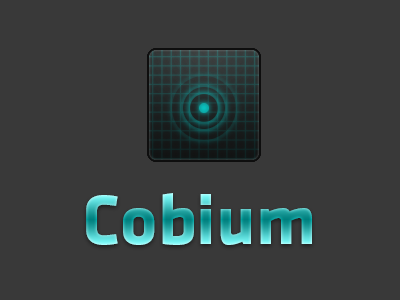 Cobium - An iOS Browser blue browser dark glossy glow ios radar