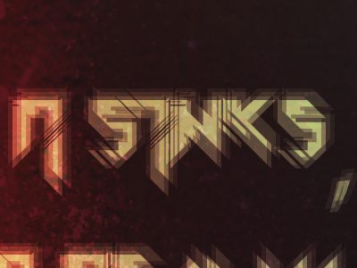 It Stinks fonts green red retina retro space wallpaper