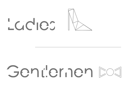 Ladies & Gentlemen Font Logo