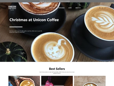 Coffee Shop Website Free Download Webthemez