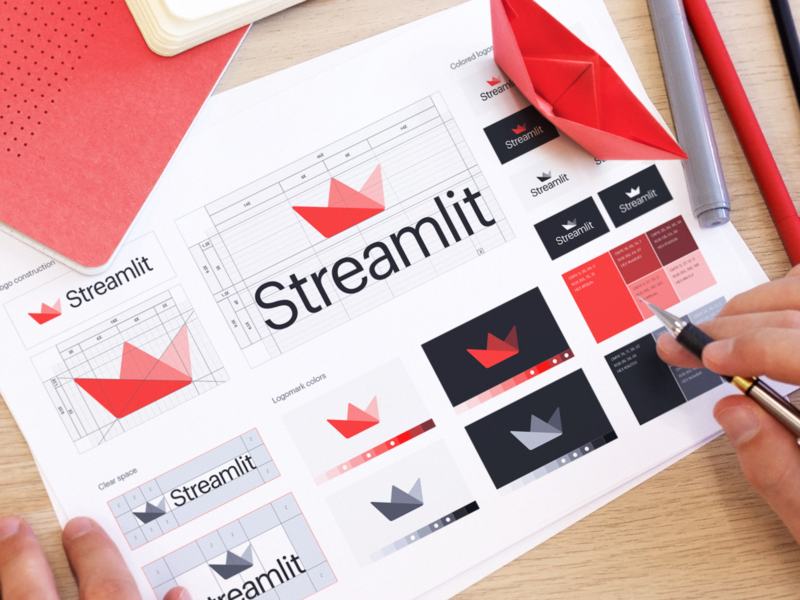 Streamlit Branding, logo design, visual identity brand brand identity branding fashion logos identity logo logo design logo designer logo mark logodesign logos logotype mark marks minimalist logo modern logo new logo ideas symbol typography visual identity