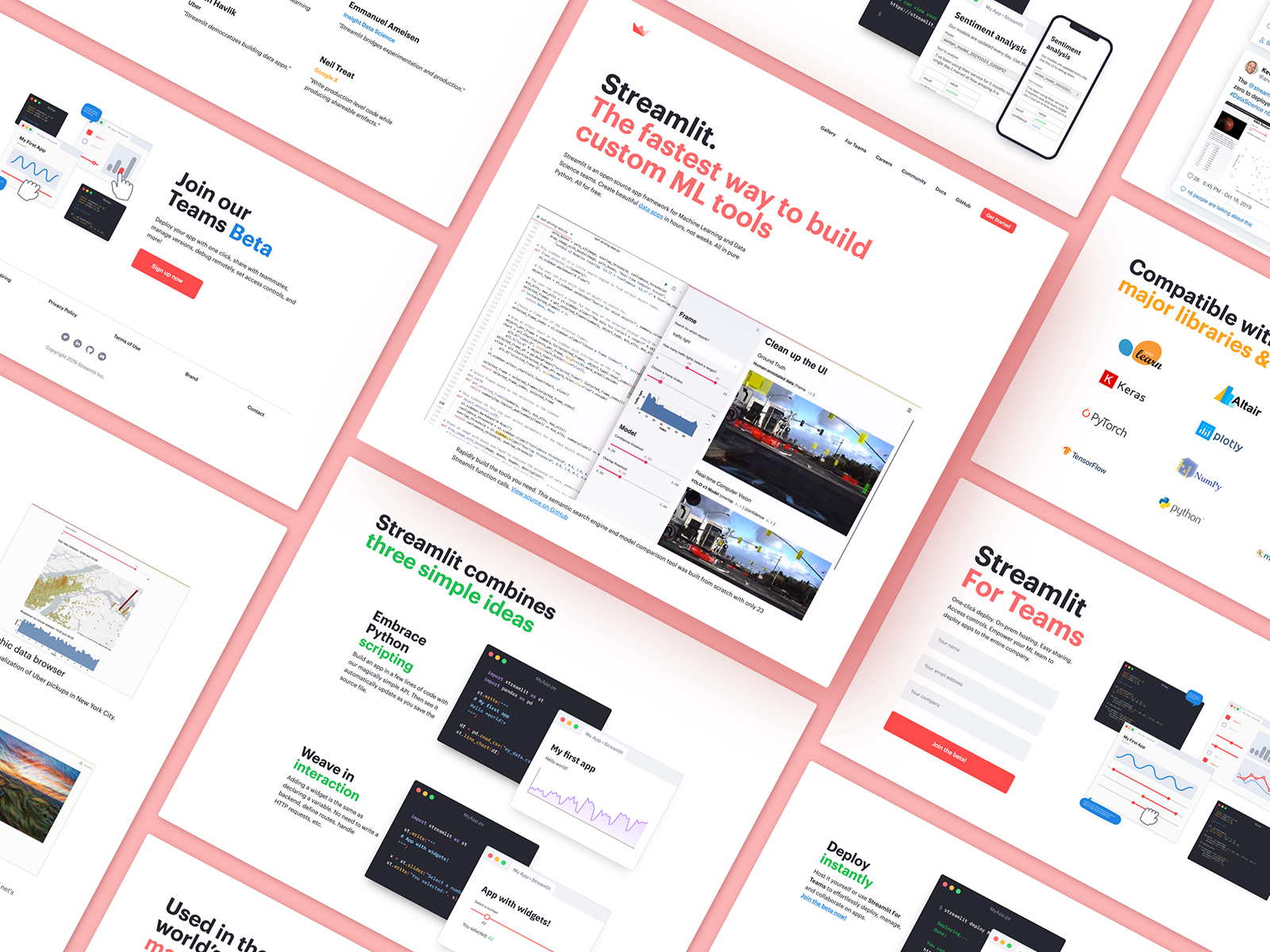 Streamlit Web Design Process by Ramotion on Dribbble