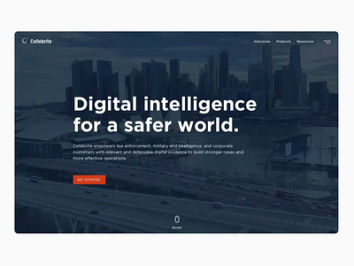 Cyber Security Website Design