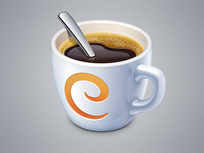 Coffee App Icon app application cup icon icons macos photoshop