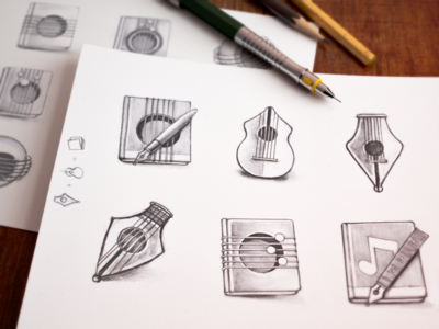 Mac Icon Sketching