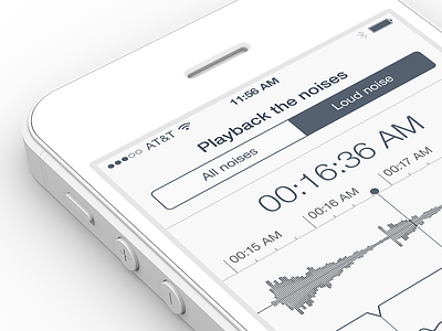 Sleep Tracker iPhone App Design | UX, UI