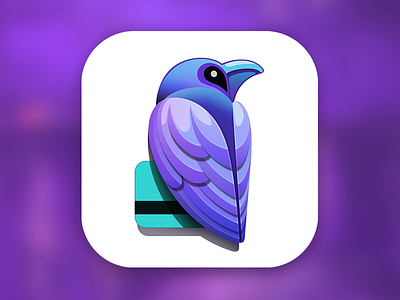 Raven App Icon [PSD]