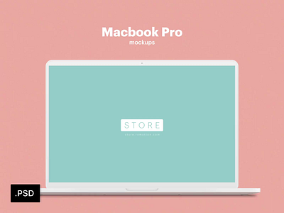 Download Laptop Mockup Designs Themes Templates And Downloadable Graphic Elements On Dribbble