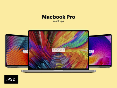 Download Macbook Mockup Designs Themes Templates And Downloadable Graphic Elements On Dribbble