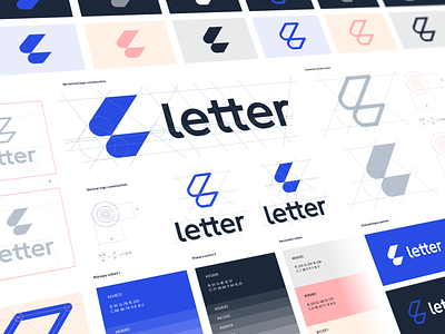 Letter Style Guide brand guideline, manual, corporate business