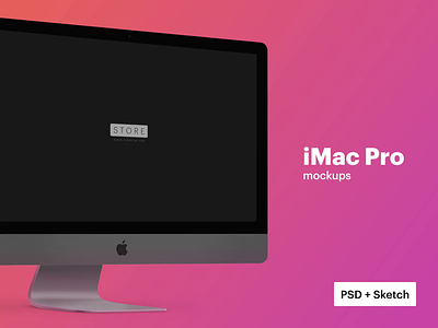 iMac Pro Mockup computer mockup desktop mock up
