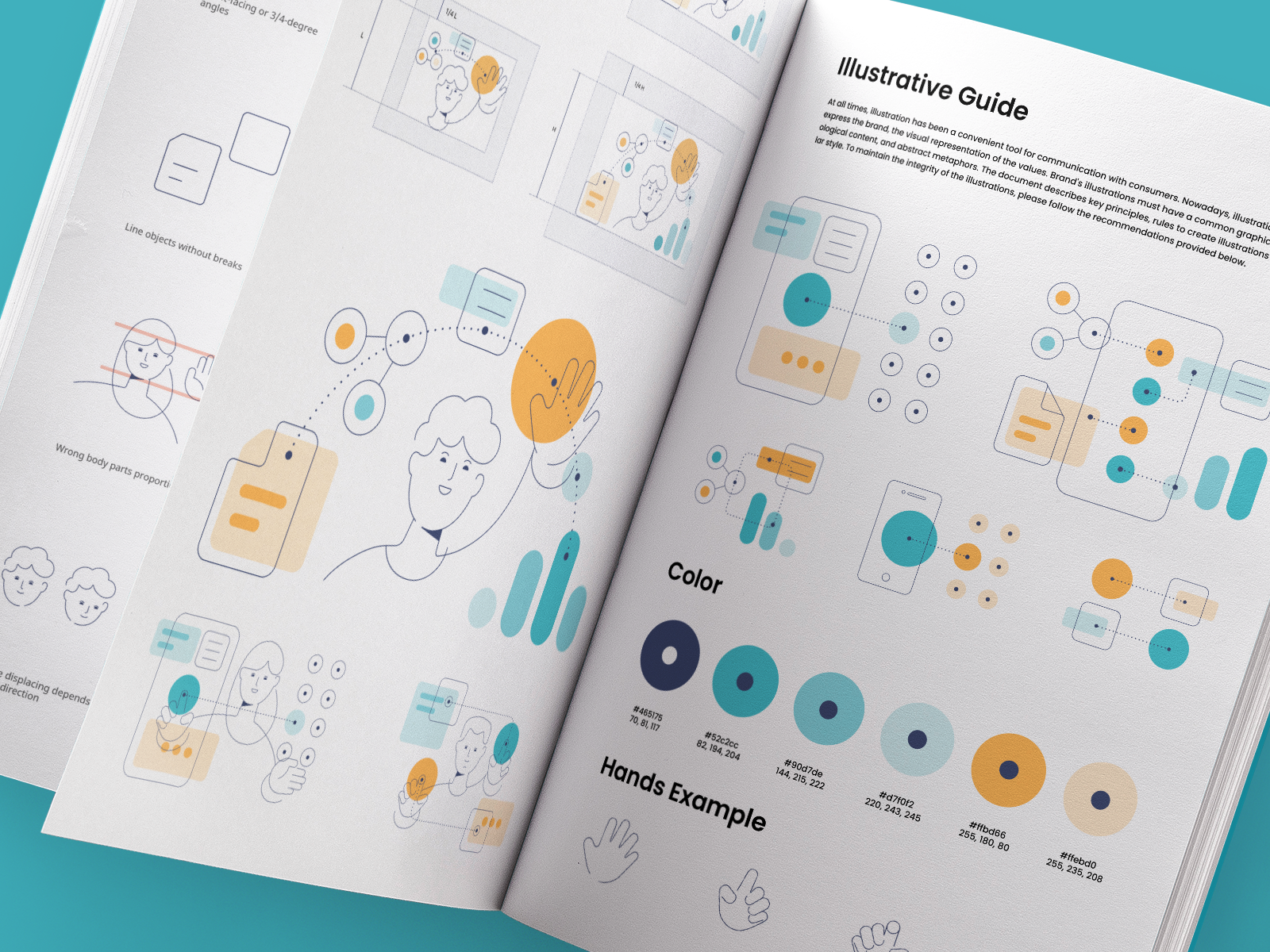 SaaS B2B Brand Guidelines, Style Guide Book, Branding Deck, Logo By ...