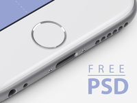 iPhone 6 Template Mockup [PSD]