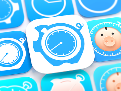HoursTracker iOS App Icon