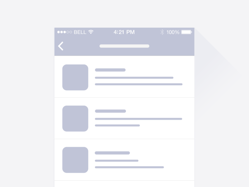 Pull down refresh iphone app interface ux design ramotion