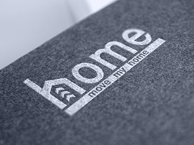 Home Logo Design logo design retail home identity branding real estate letter press icon business card stationary brand
