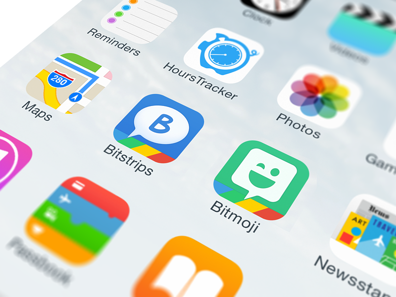 Bitstrips & Bitmoji App Icons by Ramotion on Dribbble