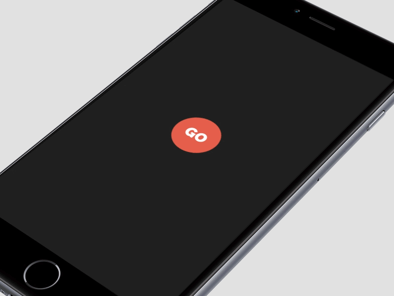 Circle Game Menu android user experience app interaction arcade game designer casual flat interaction flat round buttons ios 8 application iphone 6 plus loading animation main menu timer material design user interface ux ui gif