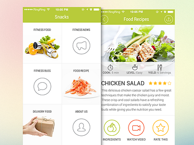 Food Delivery App Design