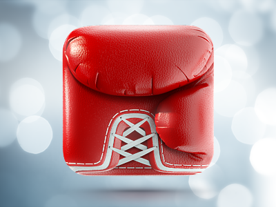 Boxing Glove iPhone App icon | iOS, Design