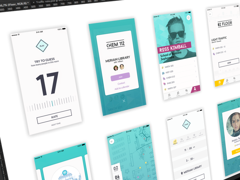 Social app design process