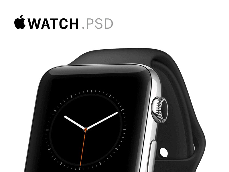 Apple Watch Mockup [PSD] app apple watch mockup