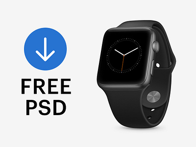 Apple Watch Mockup Psd By Ramotion On Dribbble