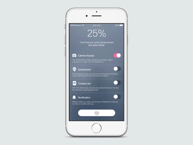 Data access ramotion concept