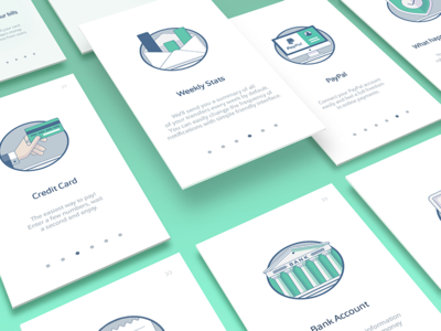 Onboarding Flow Illustrations startup branding