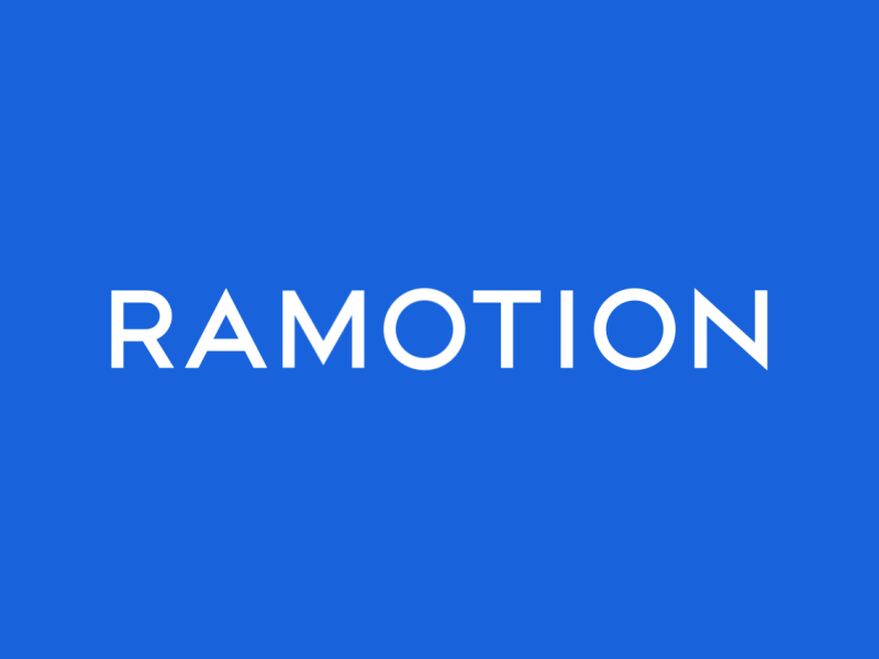 Ramotion Branding Agency animated branding app agency brandbook wordmark font typeface letterting mark grid logo design animation logomark styleguide ramotion symbol sign rebranding startup typography visual brand identity
