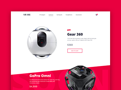 VR Retailer Website