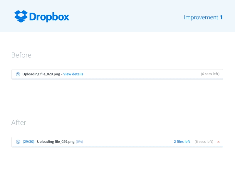#MakeitBetter: Dropbox dropbox feedback document pdf interface improvement loading process make it better makeitbetter navigation ux ui web design